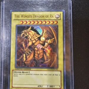 The Winged Dragon of Ra Limited Edition Card